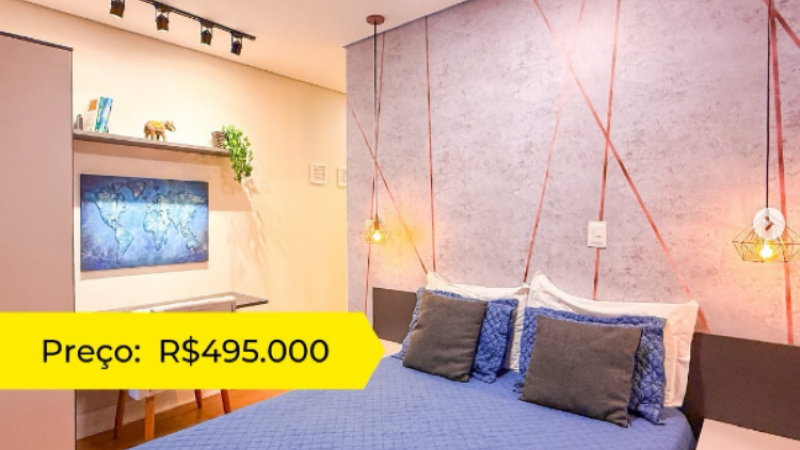 Imagem destaque do im&oacute;vel St&uacute;dio Finamente Mobiliado e Decorado Junto &aacute; UFSC