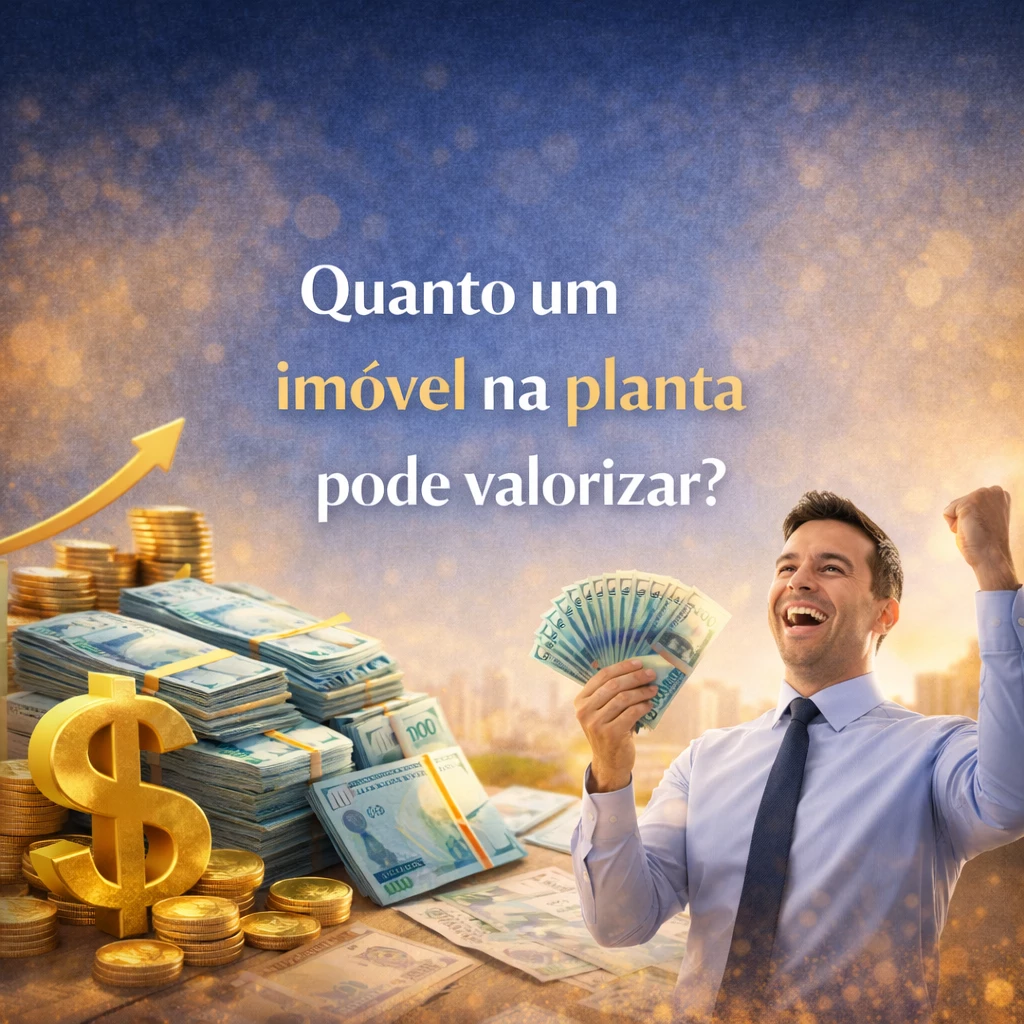 Imagem em destaque do post Quanto um imóvel na planta pode valorizar até a entrega das chaves?