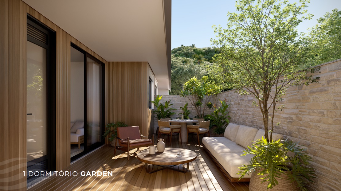 Imagem destaque do im&oacute;vel Apartamento Garden 1 Su&iacute;te no Terr&aacute; Jurer&ecirc; &ndash; Jurer&ecirc;