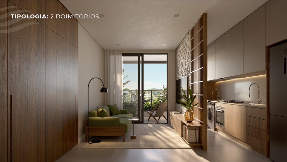 Imagem destaque do im&oacute;vel Apartamento 2 Dormit&oacute;rio Com 1 Su&iacute;te no Terr&aacute; Jurer&ecirc; &ndash; Apto 310